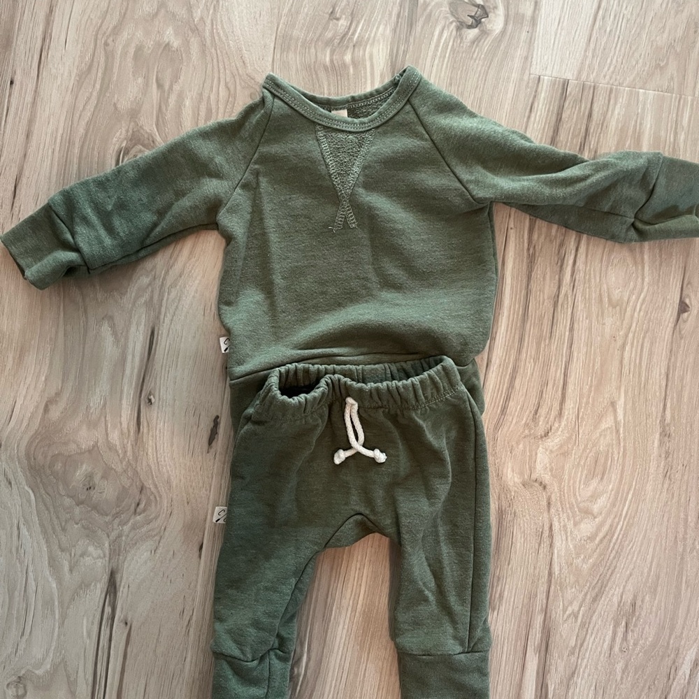 Kids Green Matching Set